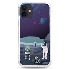 Alien-astronaut-scene Iphone 12 Mini Tpu Uv Print Case	 by Salman4z