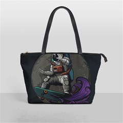 Illustration-astronaut-cosmonaut-paying-skateboard-sport-space-with-astronaut-suit Classic Shoulder Handbag by Salman4z