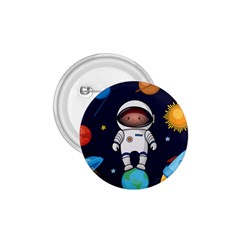 Boy-spaceman-space-rocket-ufo-planets-stars 1 75  Buttons by Salman4z