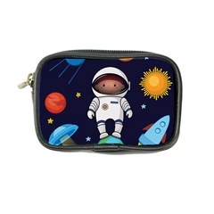 Boy-spaceman-space-rocket-ufo-planets-stars Coin Purse by Salman4z