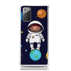 Boy-spaceman-space-rocket-ufo-planets-stars Samsung Galaxy Note 20 Tpu Uv Case by Salman4z