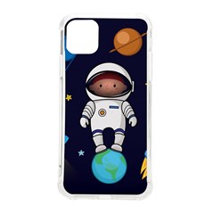 Boy-spaceman-space-rocket-ufo-planets-stars Iphone 11 Pro Max 6 5 Inch Tpu Uv Print Case