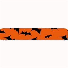 Halloween-card-with-bats-flying-pattern Small Bar Mat