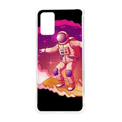 Astronaut-spacesuit-standing-surfboard-surfing-milky-way-stars Samsung Galaxy S20plus 6 7 Inch Tpu Uv Case by Salman4z