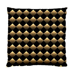 Golden Chess Board Background Standard Cushion Case (one Side) by pakminggu