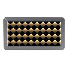 Golden Chess Board Background Memory Card Reader (mini)