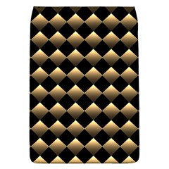 Golden Chess Board Background Removable Flap Cover (l) by pakminggu