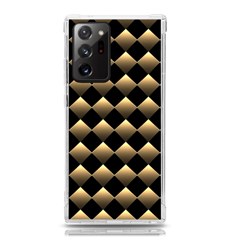 Golden Chess Board Background Samsung Galaxy Note 20 Ultra Tpu Uv Case