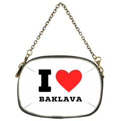 I Love Baklava Chain Purse (one Side) by ilovewhateva