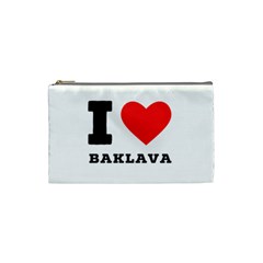 I Love Baklava Cosmetic Bag (small) by ilovewhateva