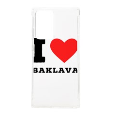 I Love Baklava Samsung Galaxy Note 20 Ultra Tpu Uv Case by ilovewhateva