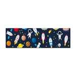 Big-set-cute-astronauts-space-planets-stars-aliens-rockets-ufo-constellations-satellite-moon-rover-v Sticker Bumper (100 pack) Front