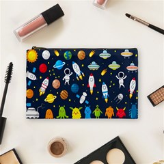 Big-set-cute-astronauts-space-planets-stars-aliens-rockets-ufo-constellations-satellite-moon-rover-v Cosmetic Bag (medium) by Salman4z