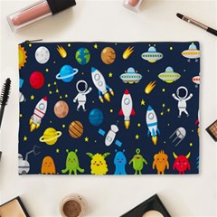 Big-set-cute-astronauts-space-planets-stars-aliens-rockets-ufo-constellations-satellite-moon-rover-v Cosmetic Bag (xl) by Salman4z