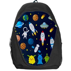 Big-set-cute-astronauts-space-planets-stars-aliens-rockets-ufo-constellations-satellite-moon-rover-v Backpack Bag by Salman4z