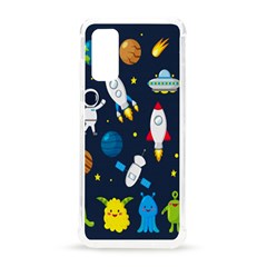 Big-set-cute-astronauts-space-planets-stars-aliens-rockets-ufo-constellations-satellite-moon-rover-v Samsung Galaxy S20 6 2 Inch Tpu Uv Case by Salman4z