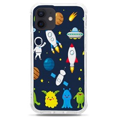 Big-set-cute-astronauts-space-planets-stars-aliens-rockets-ufo-constellations-satellite-moon-rover-v Iphone 12 Mini Tpu Uv Print Case	 by Salman4z