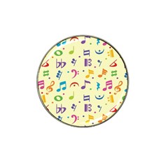 Seamless-pattern-musical-note-doodle-symbol Hat Clip Ball Marker by Salman4z