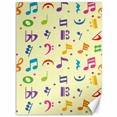 Seamless-pattern-musical-note-doodle-symbol Canvas 36  X 48  by Salman4z