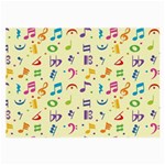 Seamless-pattern-musical-note-doodle-symbol Large Glasses Cloth Front