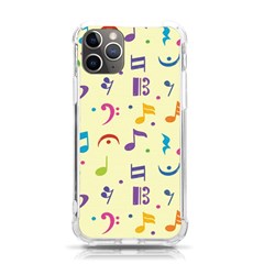 Seamless-pattern-musical-note-doodle-symbol Iphone 11 Pro 5 8 Inch Tpu Uv Print Case by Salman4z