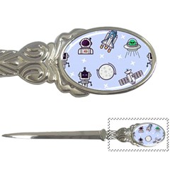 Seamless-pattern-with-space-theme Letter Opener by Salman4z