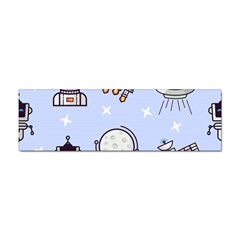 Seamless-pattern-with-space-theme Sticker (bumper) by Salman4z