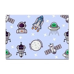 Seamless-pattern-with-space-theme Sticker A4 (100 Pack) by Salman4z