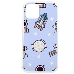 Seamless-pattern-with-space-theme Iphone 12 Pro Max Tpu Uv Print Case by Salman4z