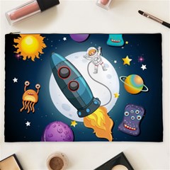 Spaceship-astronaut-space Cosmetic Bag (xxl) by Salman4z