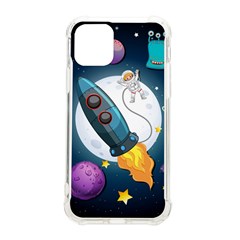 Spaceship-astronaut-space Iphone 11 Pro 5 8 Inch Tpu Uv Print Case