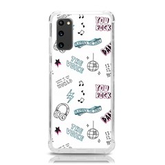 Music-themed-doodle-seamless-background Samsung Galaxy S20 6 2 Inch Tpu Uv Case by Salman4z