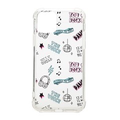 Music-themed-doodle-seamless-background Iphone 11 Pro 5 8 Inch Tpu Uv Print Case by Salman4z