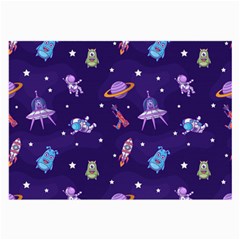 Space-seamless-pattern Large Glasses Cloth (2 Sides)