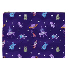 Space-seamless-pattern Cosmetic Bag (XXL)