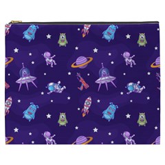 Space-seamless-pattern Cosmetic Bag (XXXL)