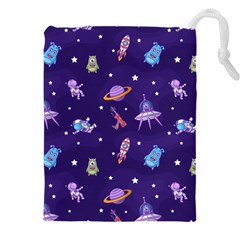 Space-seamless-pattern Drawstring Pouch (5XL)