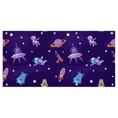 Space-seamless-pattern Banner and Sign 8  x 4 