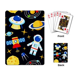 Space Seamless Pattern Playing Cards Single Design (rectangle)