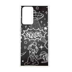 Vector-flat-space-design-background-with-text Samsung Galaxy Note 20 Ultra Tpu Uv Case