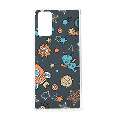 Space-seamless-pattern Samsung Galaxy Note 20 Tpu Uv Case