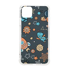 Space-seamless-pattern Iphone 11 Pro Max 6 5 Inch Tpu Uv Print Case by Salman4z