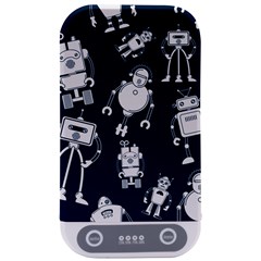 White-robot-blue-seamless-pattern Sterilizers by Salman4z