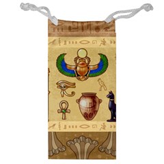 Egypt-horizontal-illustration Jewelry Bag by Salman4z