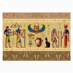 Egypt-horizontal-illustration Large Glasses Cloth by Salman4z