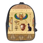 Egypt-horizontal-illustration School Bag (Large) Front