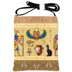 Egypt-horizontal-illustration Shoulder Sling Bag by Salman4z