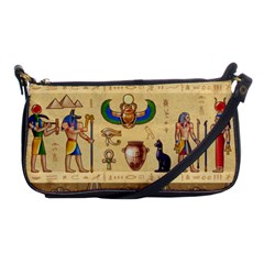 Egypt-horizontal-illustration Shoulder Clutch Bag by Salman4z