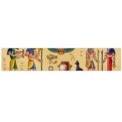 Egypt-horizontal-illustration Large Premium Plush Fleece Scarf  by Salman4z