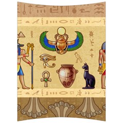 Egypt-horizontal-illustration Back Support Cushion by Salman4z